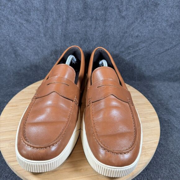 COLE HAAN Nantucket 2.0 Brown Penny Loafers Mens 13 M slip-on C33859 - Picture 2 of 8